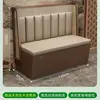 Sofá esquinero de ratán tejido de madera maciza A