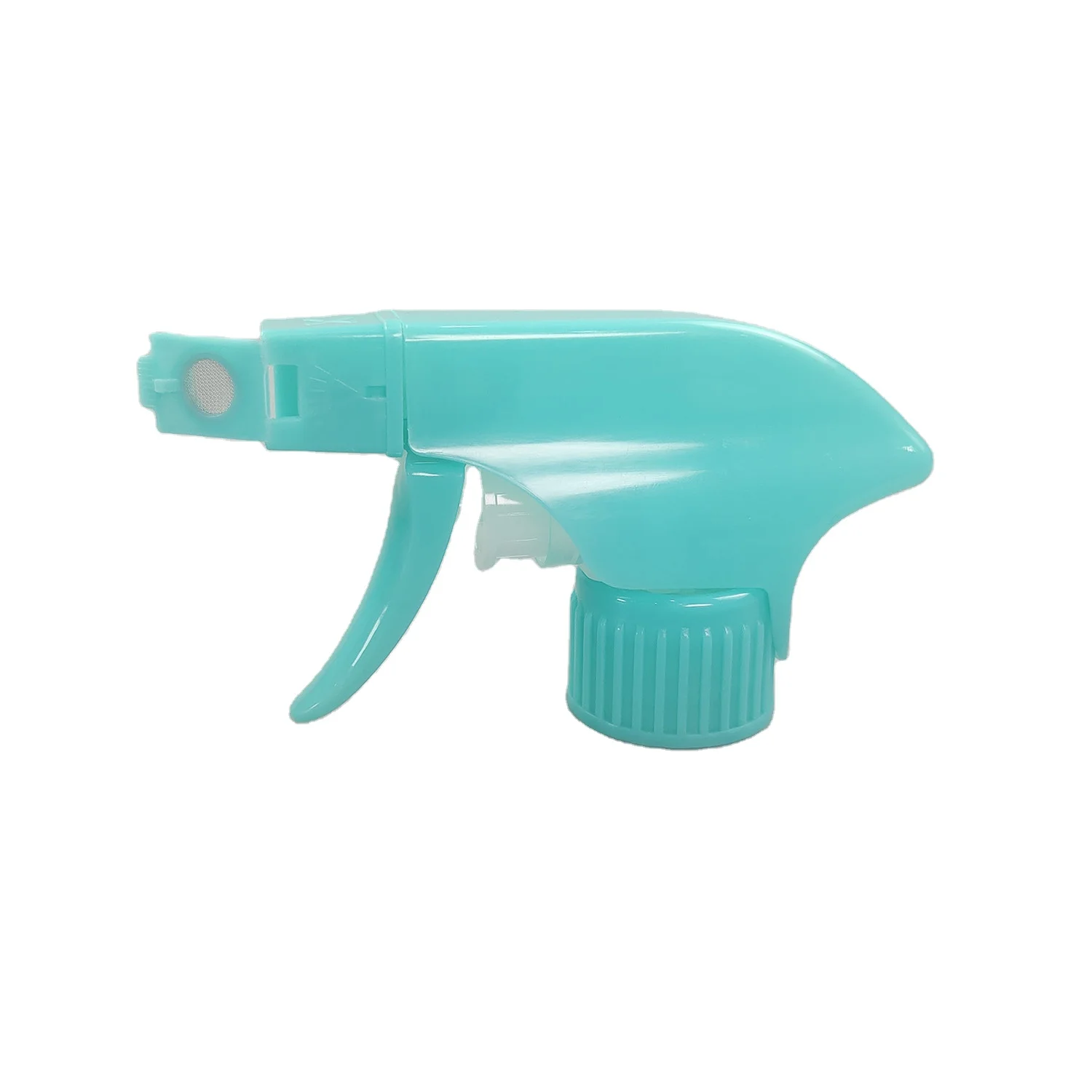 Mint Green Color All Plastic Trigger Sprayer with Metal Mesh Foam Nozzle For Household Cleaning Car Cleaning