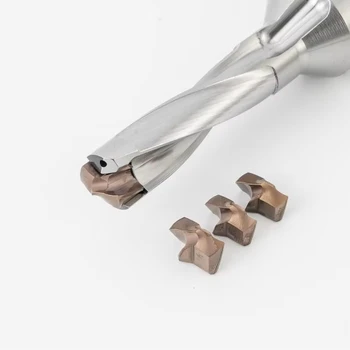 D48.5  Drill Bit with Indexable Insert Modular Head - Replaceable Drill Bit for Drilling Applications