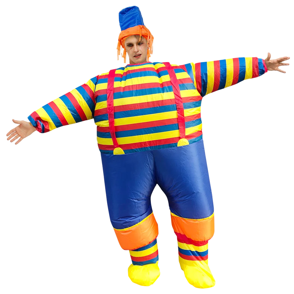 Adult Clown Inflatable Costume Halloween Cosplay Costume - Buy ...