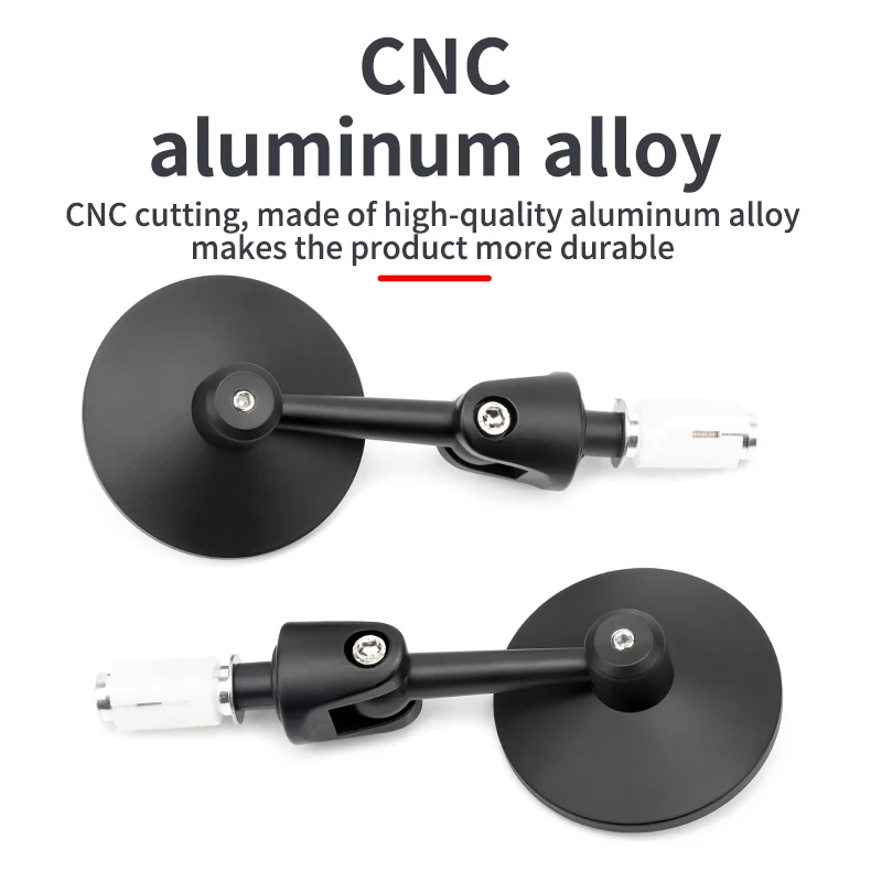 JBLAY Motorcycle Convex Mirrors - High Quality & Universal