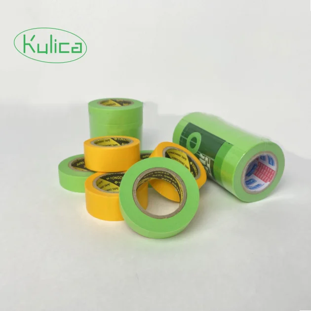Kulica Jinhua Tape Masking Tape For Car Painting Low Adhesive Available Oem Available