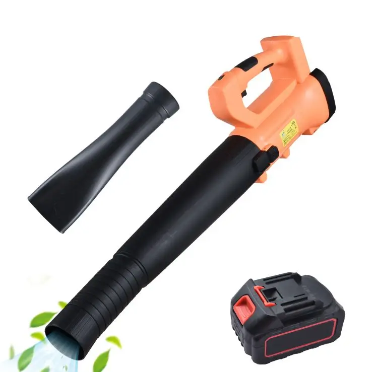 Cordless Leaf Blower 3000W Electric Leaf Blower 6 Adjustable Speeds 2000mAh Battery Powered Leaf Blower for Lawn Care Snow Blowi