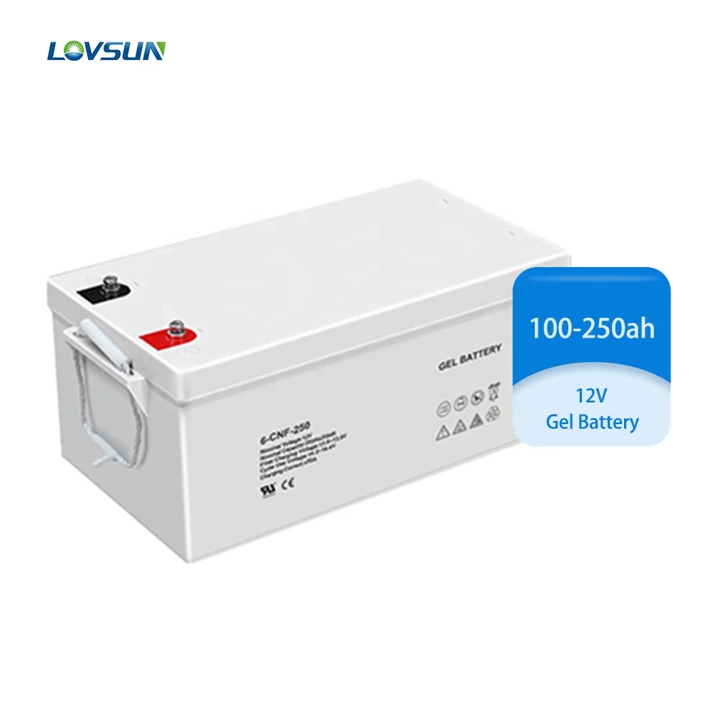 2023 Long Lifespan AGM Gel Solar Storage Battery 12v 200ah