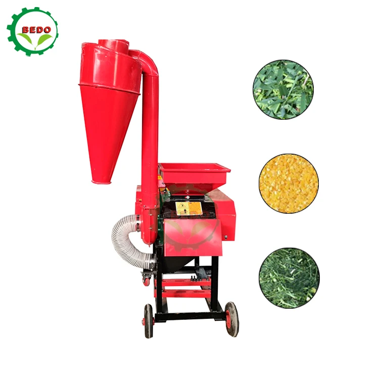 Kenya Grass Chaff Cutter Machine Corn Maize Crusher Grinder Animal Feed Grass Cutting Machine