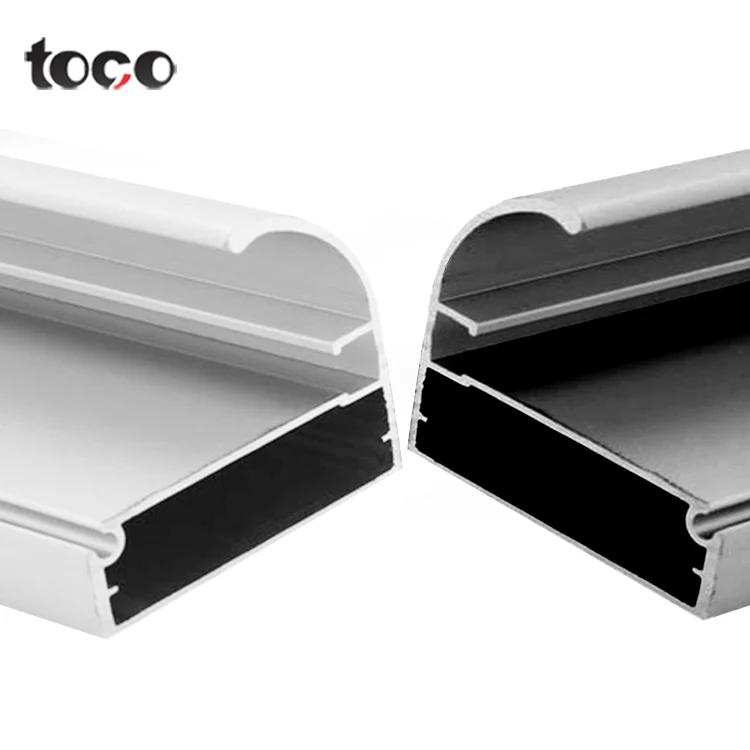 Toco Golden Profiles Kitchens Hidden Drawer Cupboard Metal Gold Kitchen Cabinet Handles