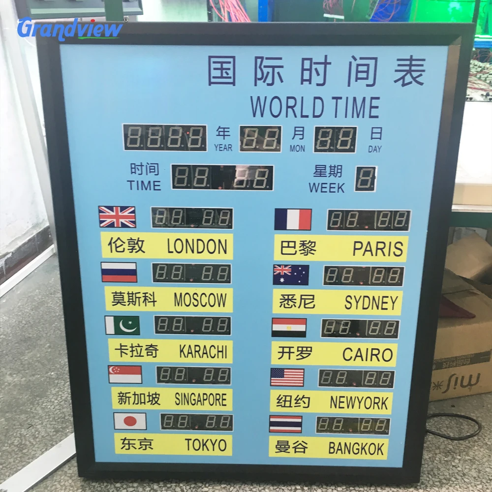 Digital Display Board Led Currency Exchange Rate Board for Bank Business