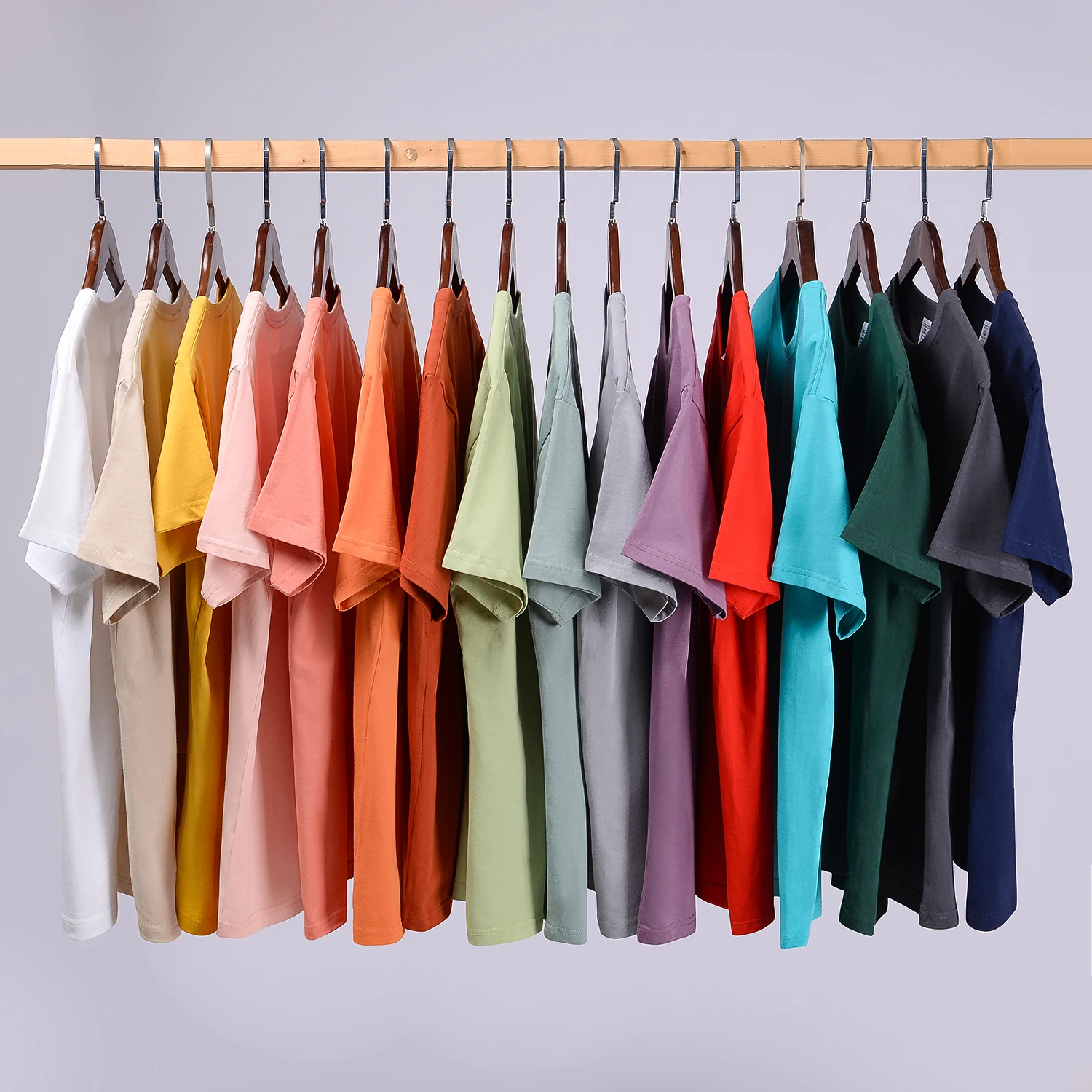 Summer Tshirt Wholesale Clothing Manufacturers Custom Streetwear Plain 100% Cotton Women's T-shirts Plus Size Clothes for Men