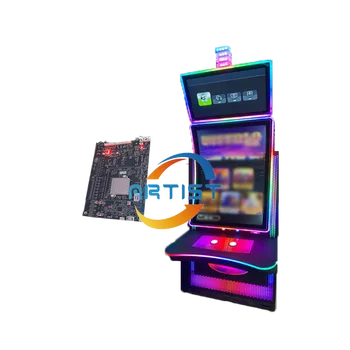 2024 New Wholesale Vertical Curved Touch Screen Skill Game Cabinet Fishing Game Amusement Park