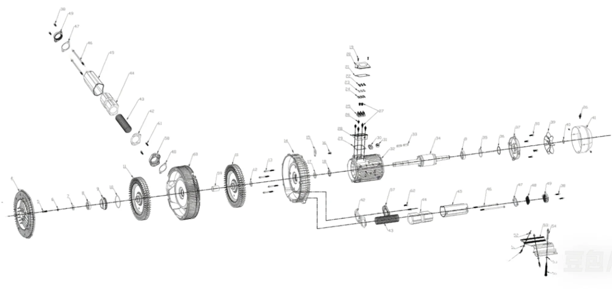 Ring Blower, 370W, 220V - detail 18