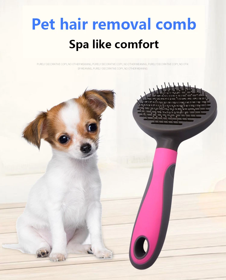 retractable dog brush