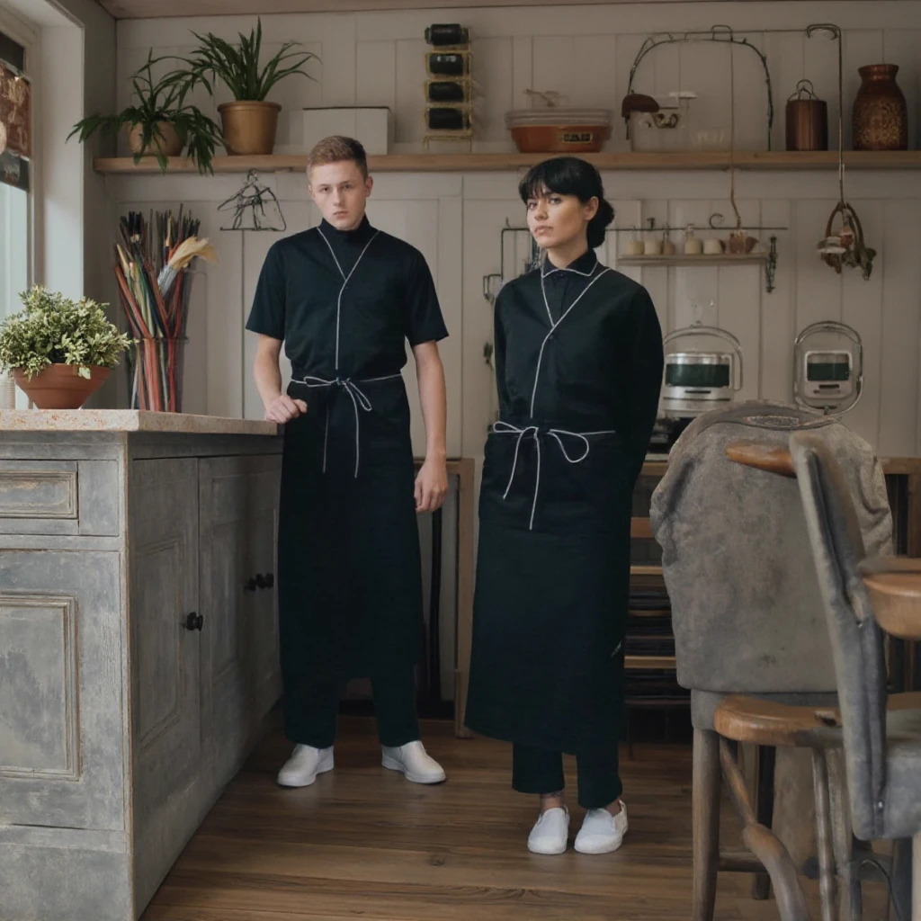 Customization New Design Chef Work Uniform Hotel Housekeeping Uniform Unisex Soft Breathable Work Coverall