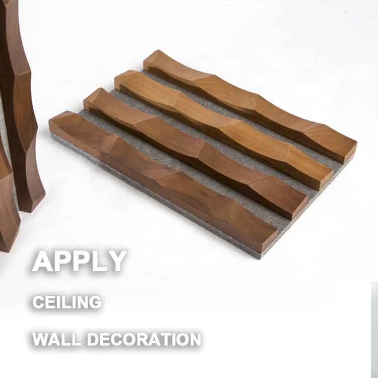 Alibaba.com: MUMU 3D Wood Panel Wall Decor, MDF Composite Wooden Veneer ...