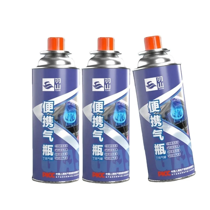 Factory  Customized Full Fired Bule Flam Supply Hot Pot Restaurant Roast Meat Shop Lighter Gas Refill