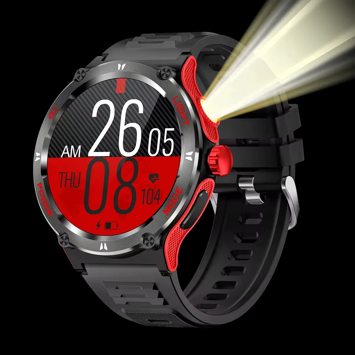 2024 KT76 Smartwatch Waterproof, Unisex, and Feature-rich