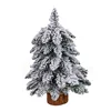 45 cm floccato senza luci