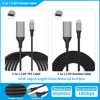 เงิน [USB C TO DP ตัวเมีย1.2 4K60hz]