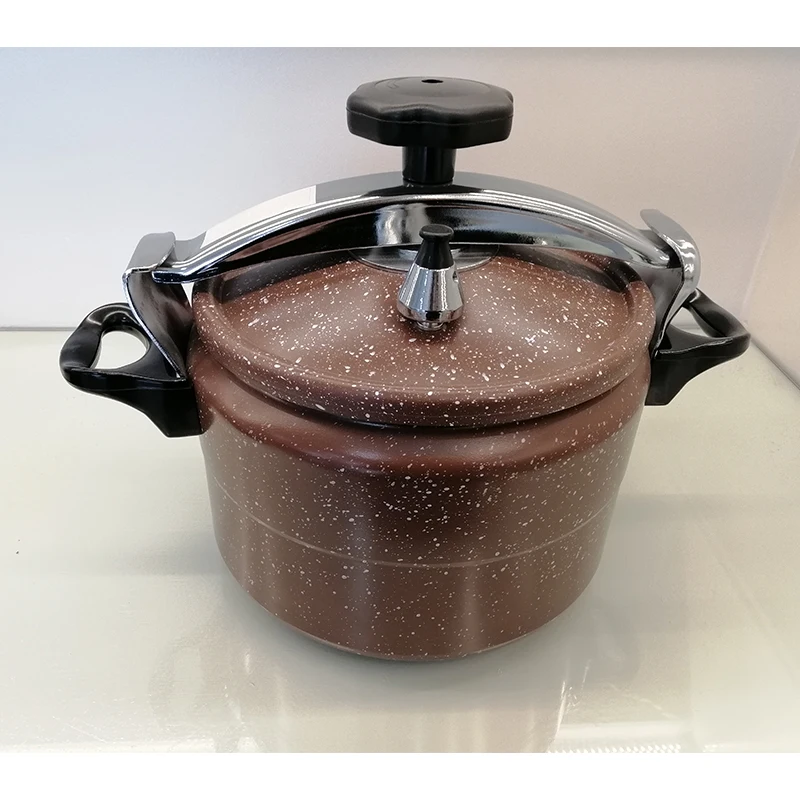 Скороварка во французском стиле с мраморным покрытием, скороварка из алюминиевого сплава