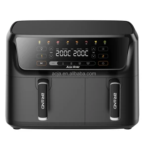 2026 Best Selling Two Baskets  11L 6.5L+4.5L air FryersAir Fryer Non-stick Cooking Pot Wifi Digital Control Stainless Steel