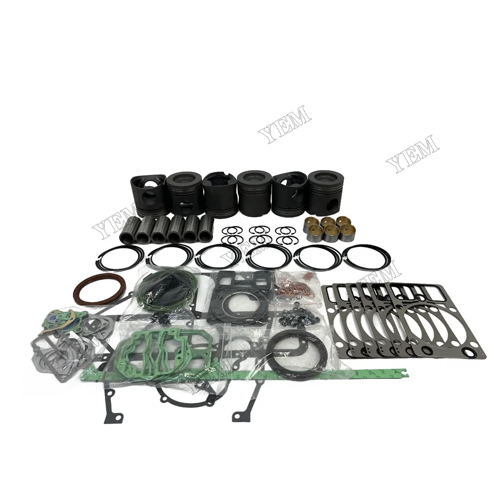 Engine Overhaul Kit With Piston Rings Cylinder Gaskets Fit for Deutz BF6M1015 Engine Parts 3