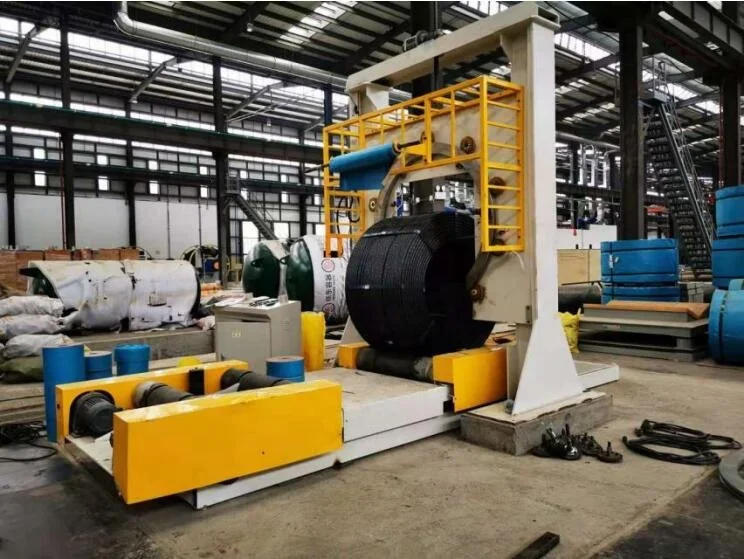 Good Price PC Strand Coil Packing Machine/ PC Strand Wire Roll Packing Machine