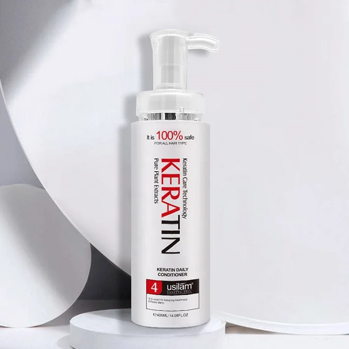 
Био кератин без сульфата крем шелк коллаген кератин кондиционер 400 мл 