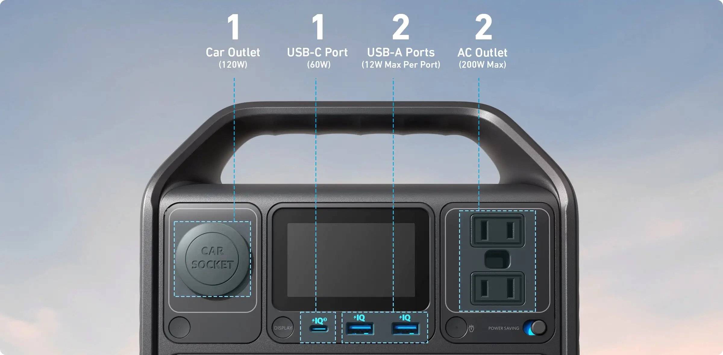 Anker 521 Powerhouse 256wh 200w Portable Power Bank Station Premium