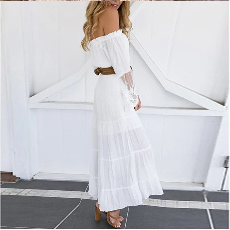 Shop Our Aliexpress Collection Of Boho Beach White Lace Off Shoulder Dress Shop Our Aliexpress Collection Of Boho Beach White Lace Off Shoulder Dress