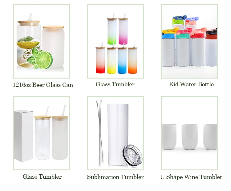 Frosted Beer Can Glass Sublimation Us Warehouse Beer Can Glass With