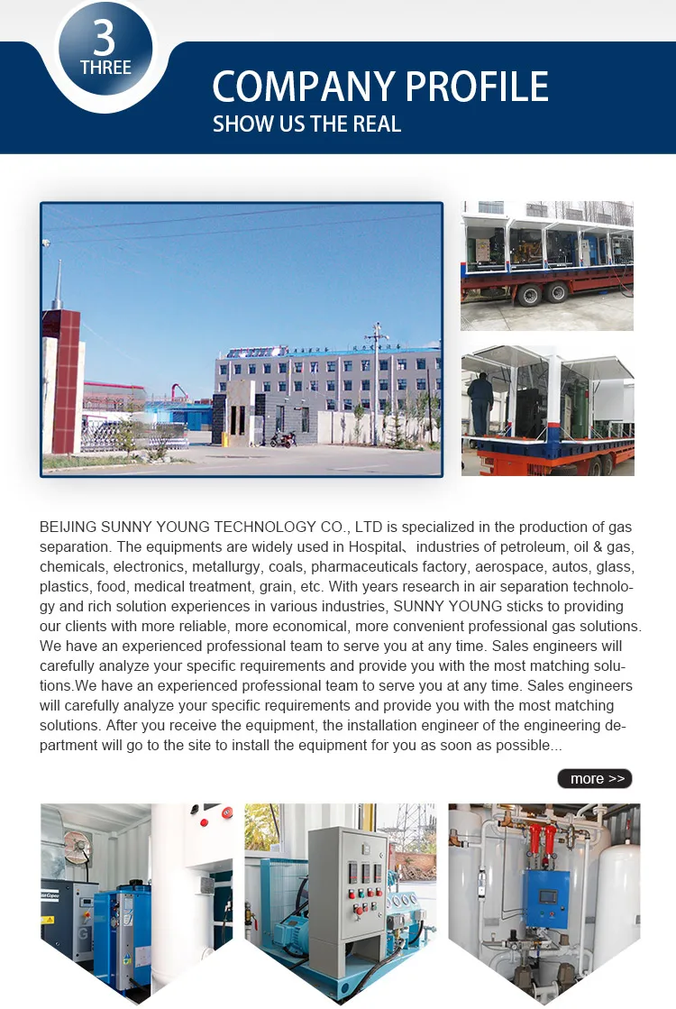 New Type Oxygen Gas Plant Hospital Oxygen Making Machine With Cylinder Filling Plant In Container supplier