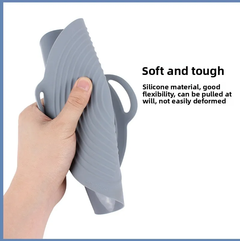 3-Piece Set Silicone Anti-Overflow Dustproof Fresh-Keeping Seal Anti-Slip Kitchen Bowl Cover Fresh-Keeping Pot Parts supplier