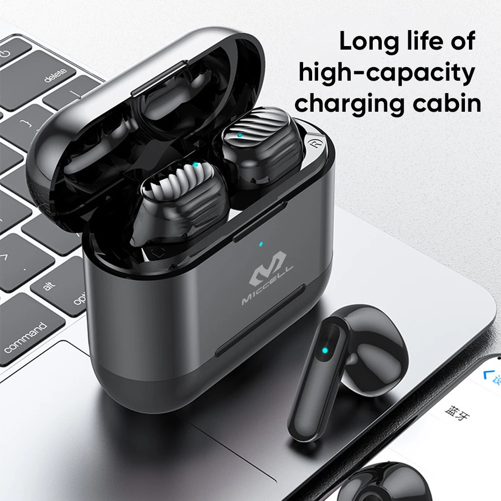 Veaqee Wireless 4 Earplugs in Ear Audifonos Earphone Tws Earbuds Wireless Earphone for iphone 14