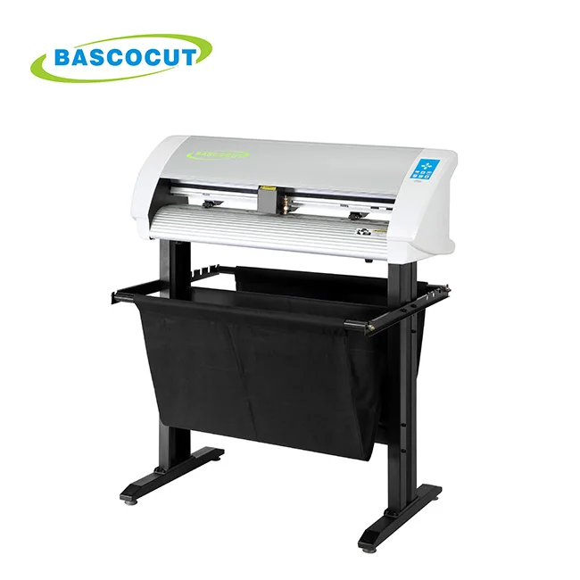 Bascocut Automatic Contour Cutting Sticker Plotter Wireless Control CCD Sensor Vinyl Cutter with Knife Type