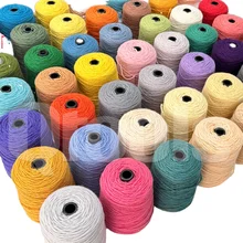 500g 100% New Zealand Wool Yarn Dyed Woven Ripstop Anti-Mildew Heavyweight for Pillow Home Textiles in Stock 67 Colors