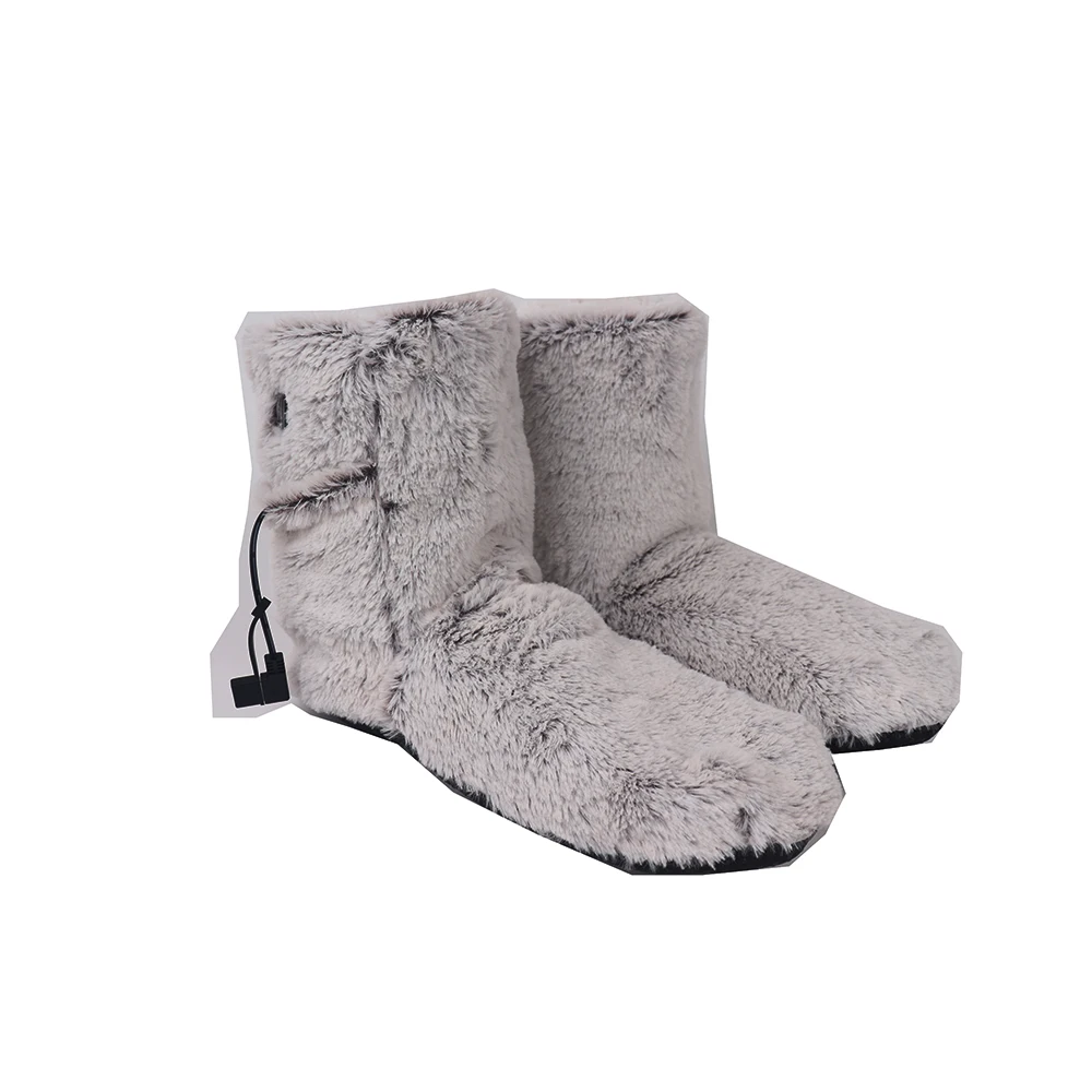 Chausson chauffant pour les pieds rechargeable par USB 5V/2A