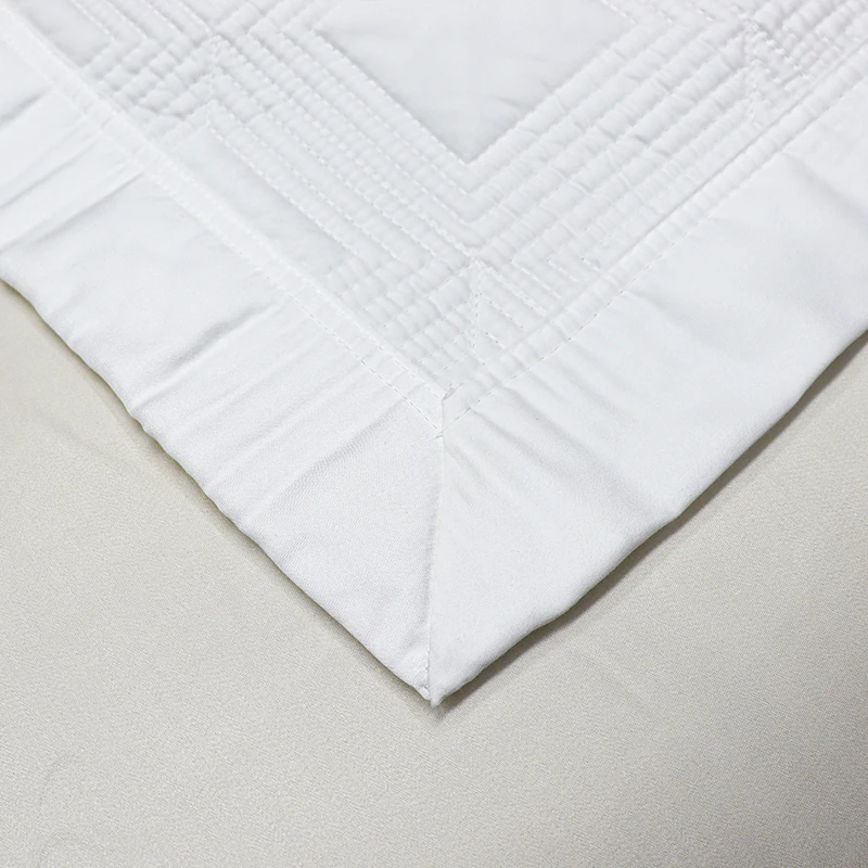 Изготовленные на заказ одеяла размера «King-Size» постельное белье бархатное роскошное Двойное Счастье 100% вафельное стеганое бамбуковое покрывало