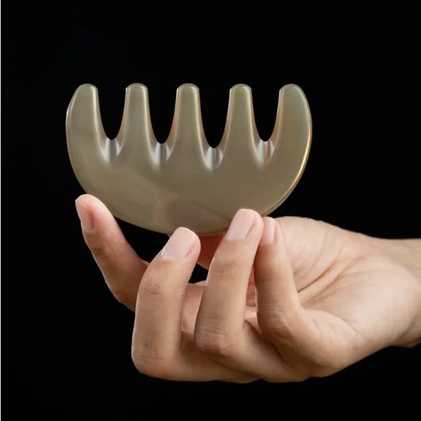High Quality Gua Sha Hair Comb Head And Body Massage Comb Gua Sha