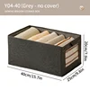 Grey 40*25*20cm without lid