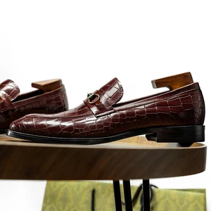 Hot Selling  Genuine Leather  Formal Shoes for Men New Styles Loafer Shoes