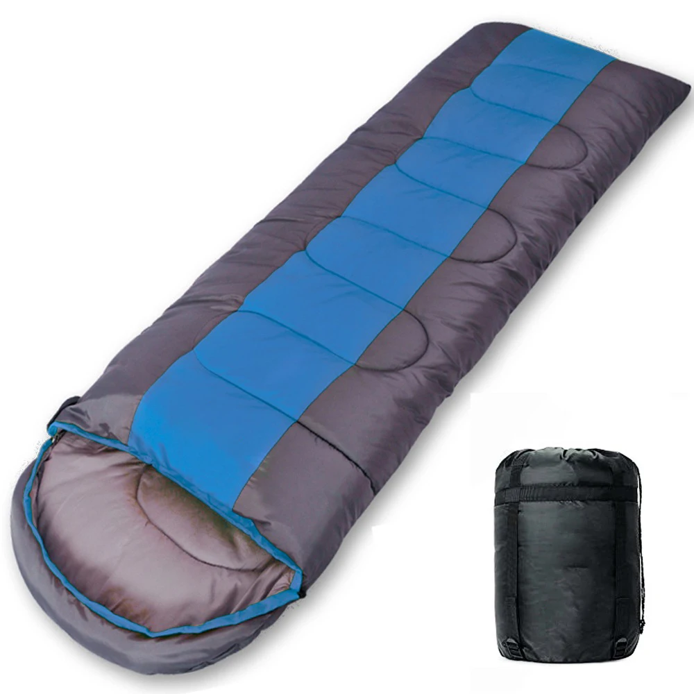 Compact Ultralight Portable Waterproof Custom Envelope Napper Outdoors Camping Sleeping Bag Wearable Sleeping Bag with Hood