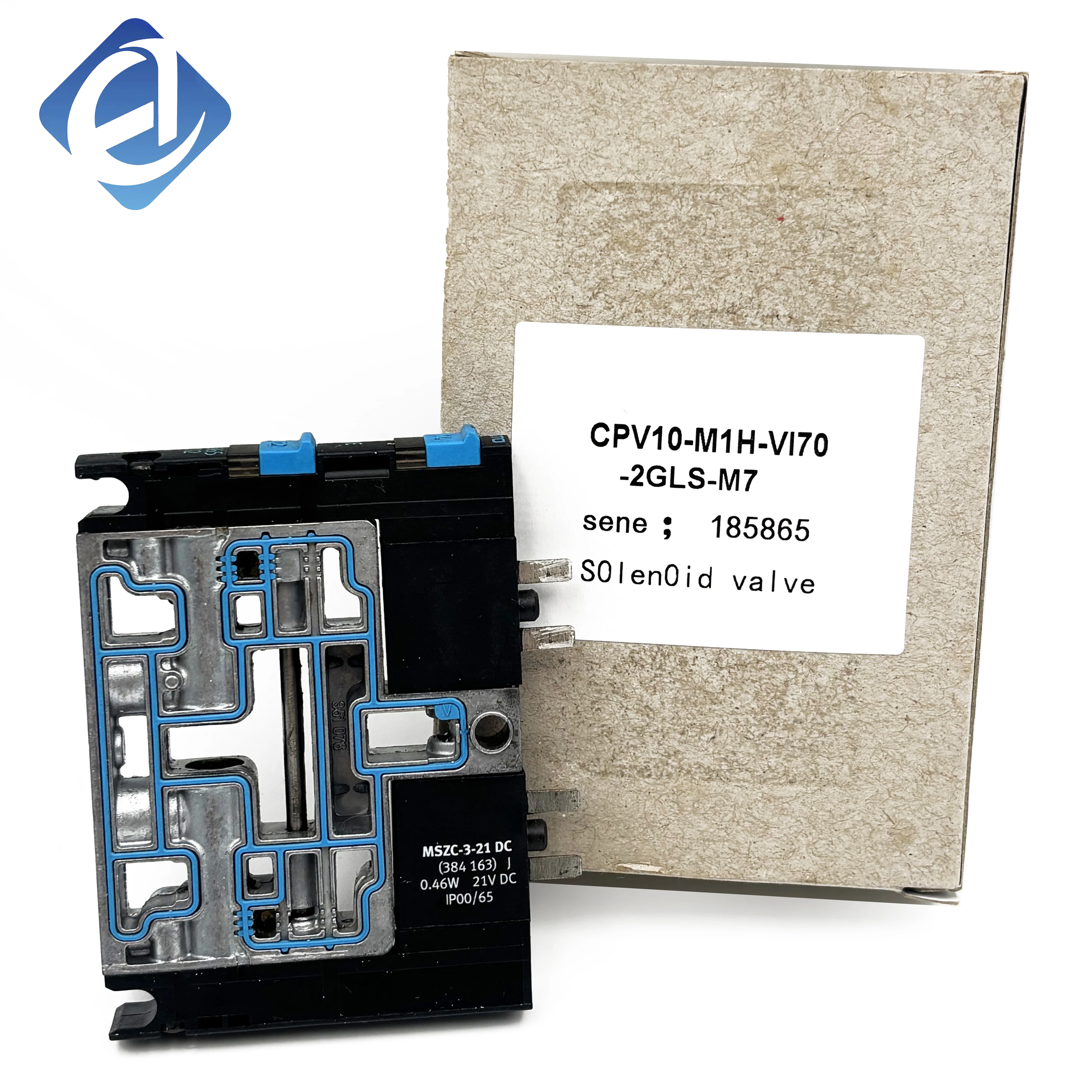 New Original CPV10-M1H-V170-2GLS-M7 Festo CPV10 series pneumatic valve island, applied for airflow switching, cylinder action control and pneumatic execution logic control in automated machinery.
