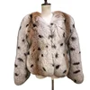 Brown Fox Fur Coat