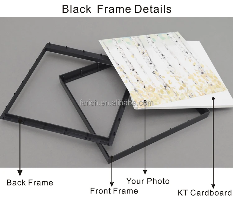 11x14 Black Format Picture Frame,Mainstays Format Frame,Bulk Picture