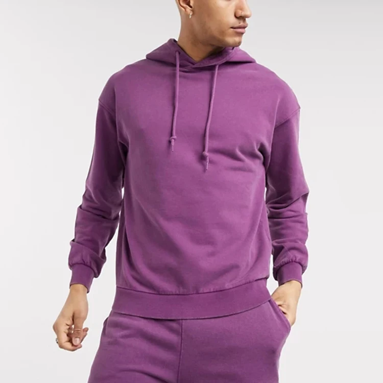 Mens purple sweatsuit Clearance