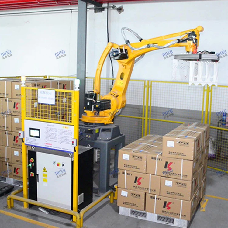 Palletizing Robot/robot Palletizer Robotic Case Palletizer/carton Box ...