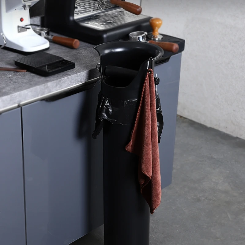 Банли высокий контейнер для кофе большой инструмент бариста объем коммерческий мусора пластиковый бара кафе