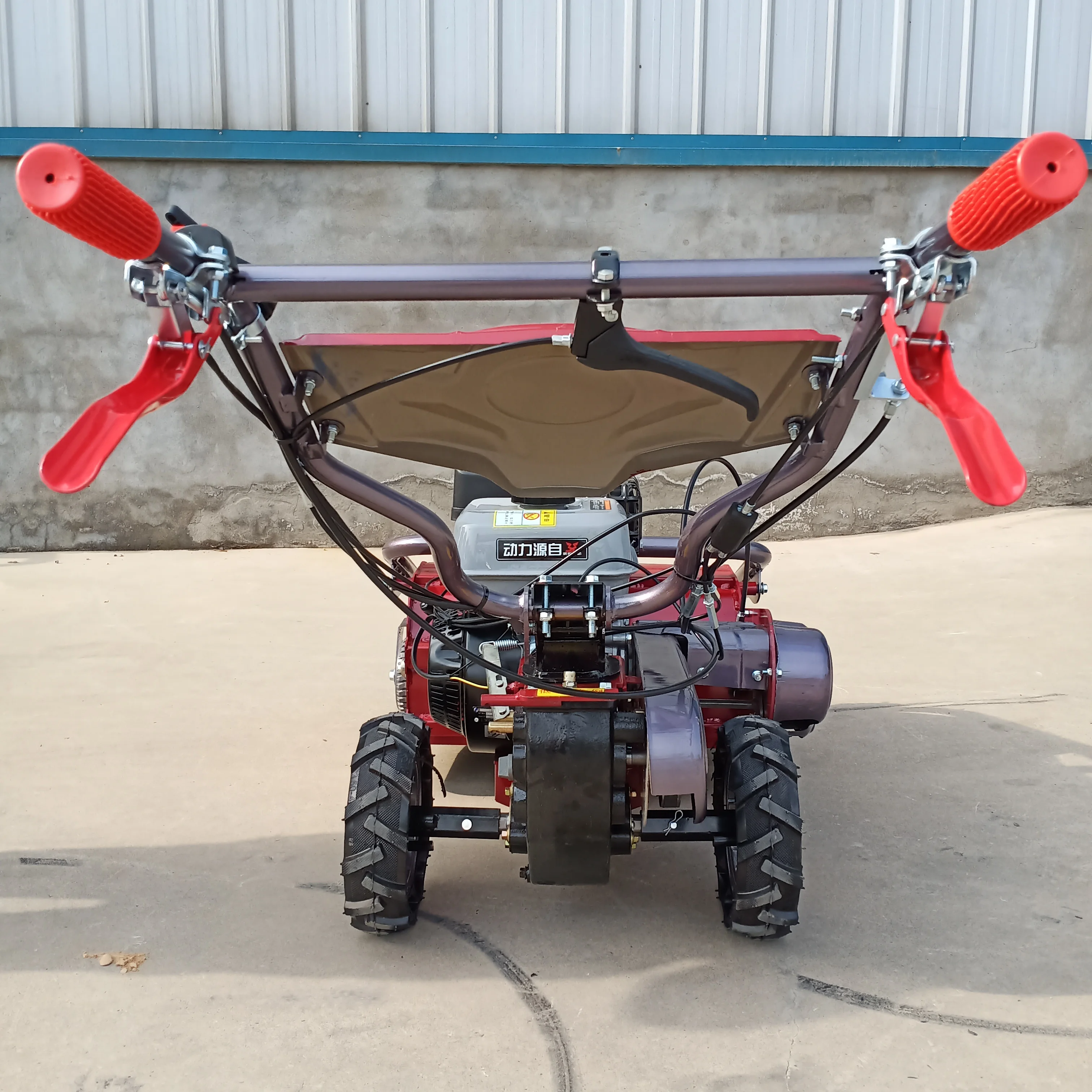 Flail Mower Petrol Engine Self Propelled 4-Stroke Industrial Grade DIY Lawn Grass Cutter