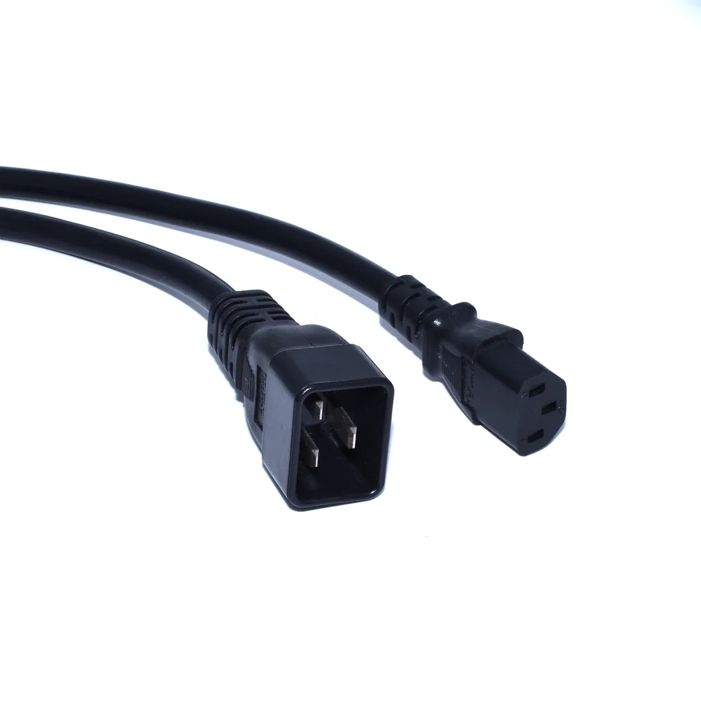 Cavo Per PC Monitor Stampante Cavo Di Alimentazione IEC C13 A C14 – 6 Piedi, Nero, 14 AWG, 15A 250V, Certificato UL/CSA Cavo Iec Italia - Foto 5