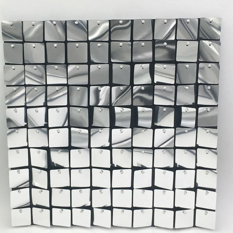 Panel Decorativo 4d Lentejuelas / 30 X 30 / Pak De 60pz