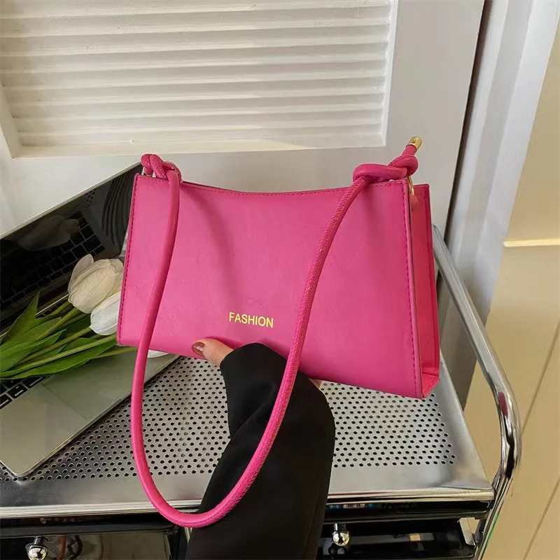 2023 Individuality French Candy-colored Underarm Handbag 2023 Storage ...